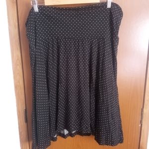 Maternity skirt polka dot